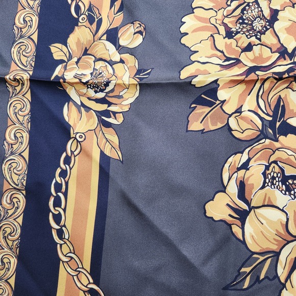 Ardeo Rebel leopard silk hand stitched/rolled artistic‎ designer luxury wrap 37" - Picture 6 of 11